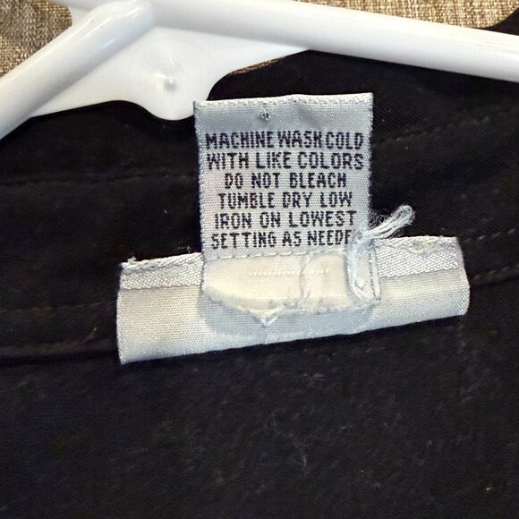 Size 30/32 Avenue Black Shirt - Picture 5 of 5